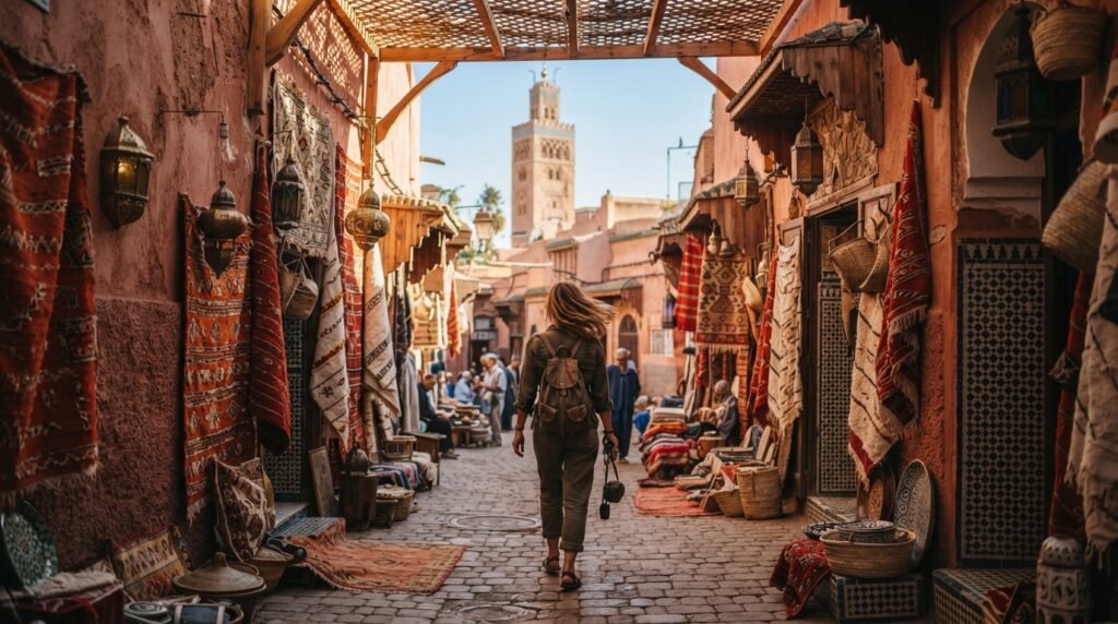 self guided walking tour marrakech