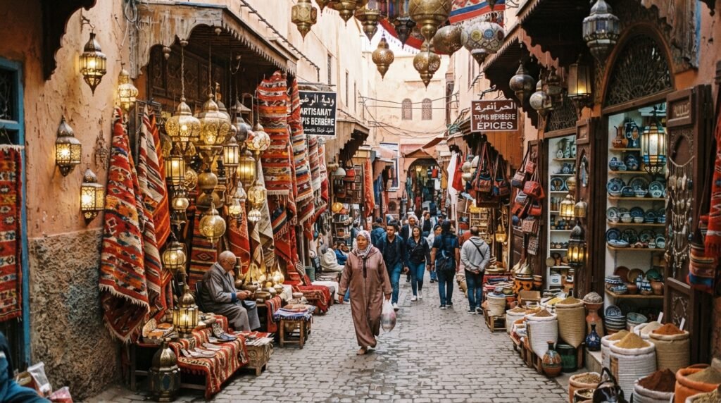 self guided walking tour marrakech